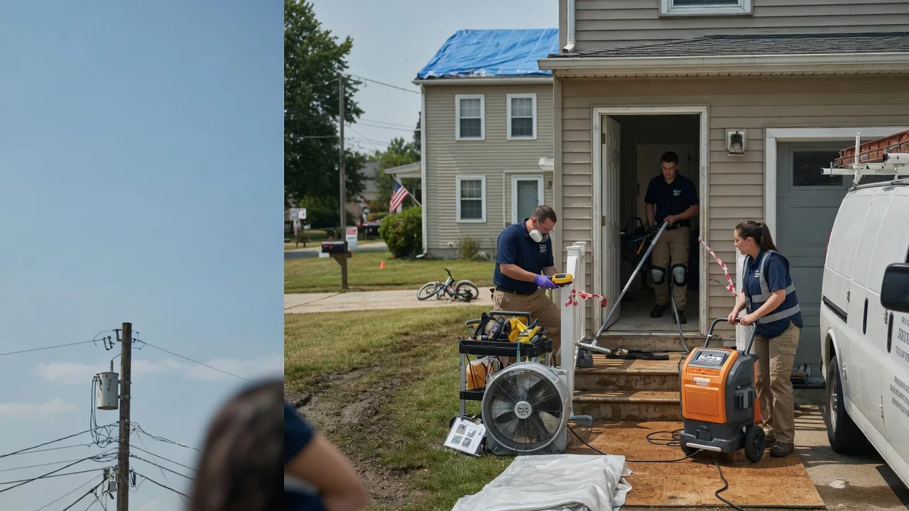 Water Damage Repair in Slayden, TN near me